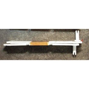 Plastbeslag 1 Par Hvide For Poly Beton Vinduer