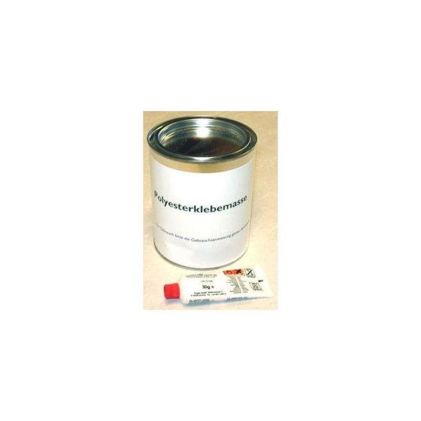 Polyester Klbmasse 0,5 Kg 150G Pr. Fuge, 250G Pr. Skillerum