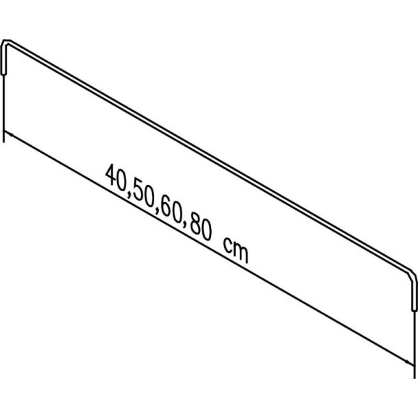 Stlbjle Til Aksiale Dimension 40 Cm Varmeplade