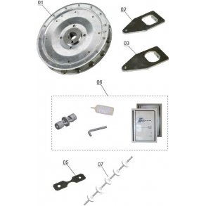 SKIOLD Ombygningss�t AZA til �38mm. Reservedele