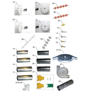 SKIOLD Ombygningss�t til SKIOLD wire/k�de. Reservedele