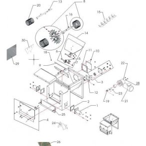 SKIOLD Optagerstation LineFeed. Reservedele
