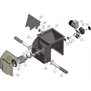 SKIOLD Optagerstation TransPork, rustfri. Reservedele