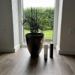 Vit Led-Blocklampa 5X20 Cm