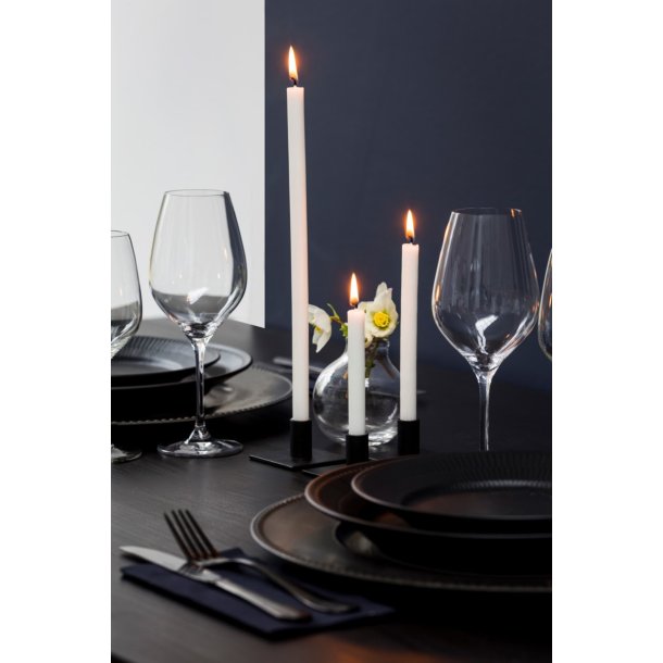 Italienske kirke lys, hvide, 1,3 cm x 13 cm.