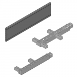 Raised bed frame with 30 cm