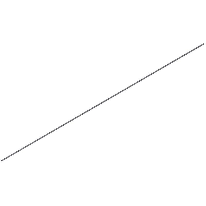 Billede af 6 M 1/2' Galv Rør Med Gevind,Pris Pr. Styk, Længde 6 Meter